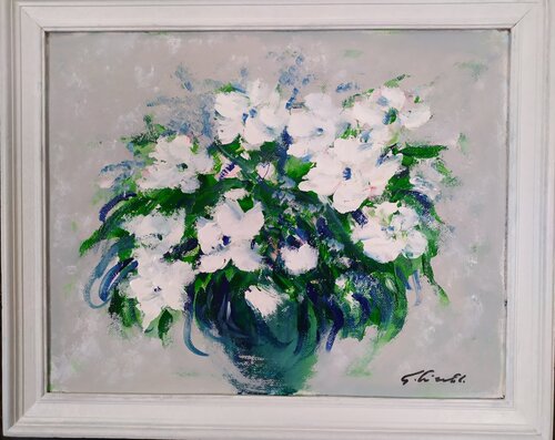Fleur van Giancarlo Siniscalchi, Schilderij te koop op Singulart
