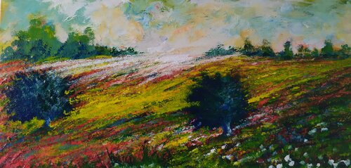 Luci e colori di primavera van Giancarlo Siniscalchi, Schilderij te koop op Singulart