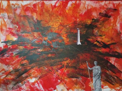 Hera di Kroton par Giancarlo Siniscalchi, Peinture en vente sur Singulart