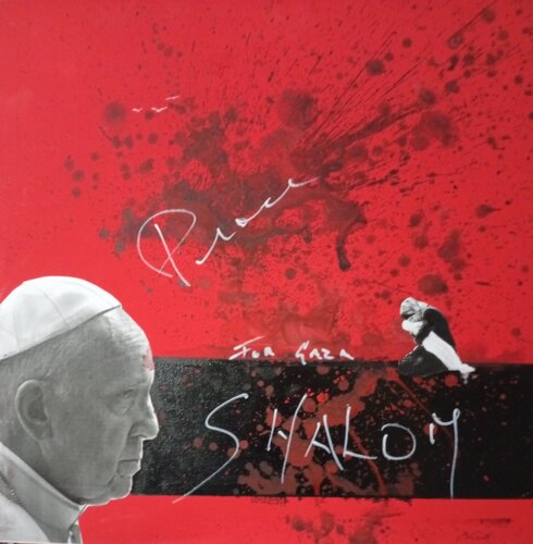 Peace For Gaza von Giancarlo Siniscalchi, Malerei kaufen auf Singulart