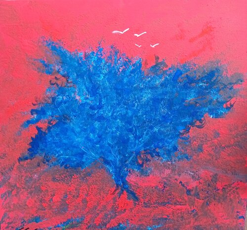 Rosso Aurora van Giancarlo Siniscalchi, Schilderij te koop op Singulart