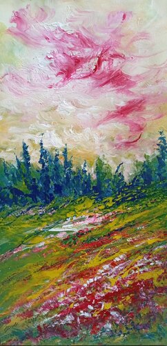 Natura al Crepuscolo van Giancarlo Siniscalchi, Schilderij te koop op Singulart