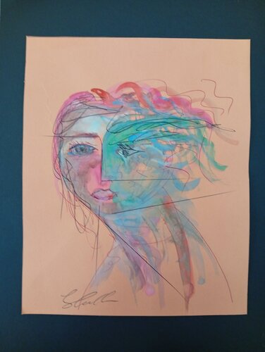 Volti par Giancarlo Siniscalchi, Peinture en vente sur Singulart