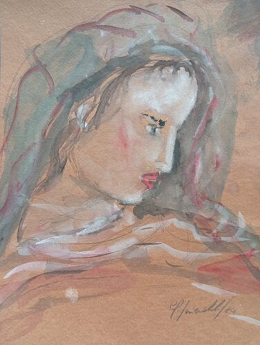 MARIA by Giancarlo Siniscalchi, 종이 for Sale on Singulart