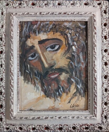 Il Kristo by Giancarlo Siniscalchi, Painting for Sale on Singulart
