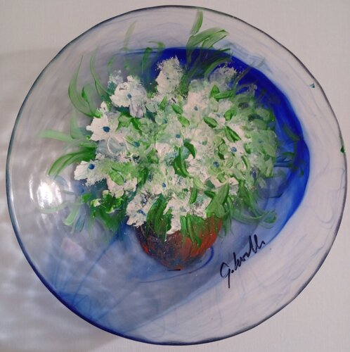 Vaso con fiori von Giancarlo Siniscalchi, Malerei kaufen auf Singulart