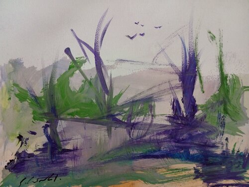 Paesaggio by Giancarlo Siniscalchi, Painting for Sale on Singulart