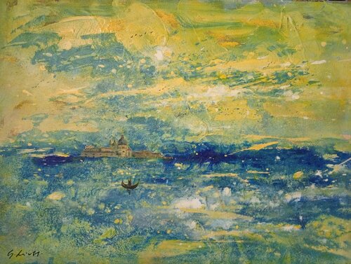 Giallo Venezia von Giancarlo Siniscalchi, Malerei kaufen auf Singulart
