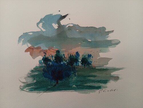 Poesia de Giancarlo Siniscalchi, Obra en papel a la venta en Singulart