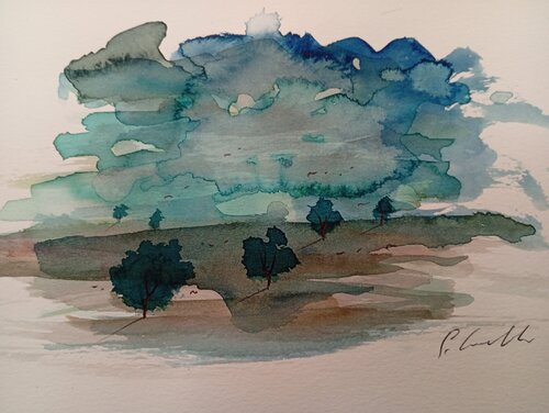 Inverno di Giancarlo Siniscalchi, Opera su carta in vendita su Singulart