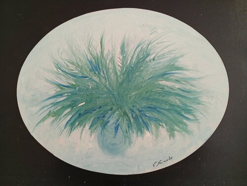 Pianta senza fiori di Giancarlo Siniscalchi, Pittura in vendita su Singulart