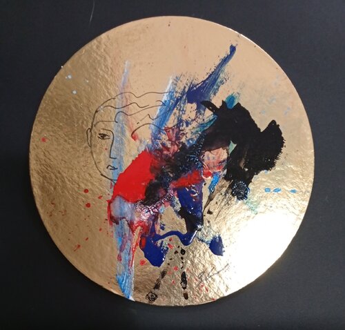 Volto di Giancarlo Siniscalchi, Pittura in vendita su Singulart