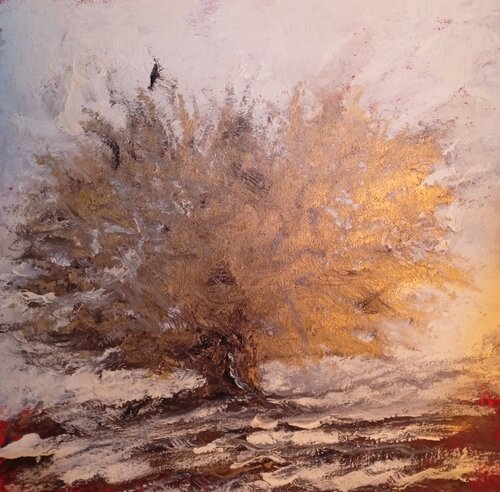 L' albero secolare di Giancarlo Siniscalchi, Pittura in vendita su Singulart