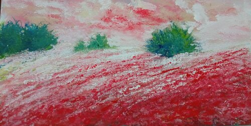Paesaggio in rosso by Giancarlo Siniscalchi, 회화 for Sale on Singulart