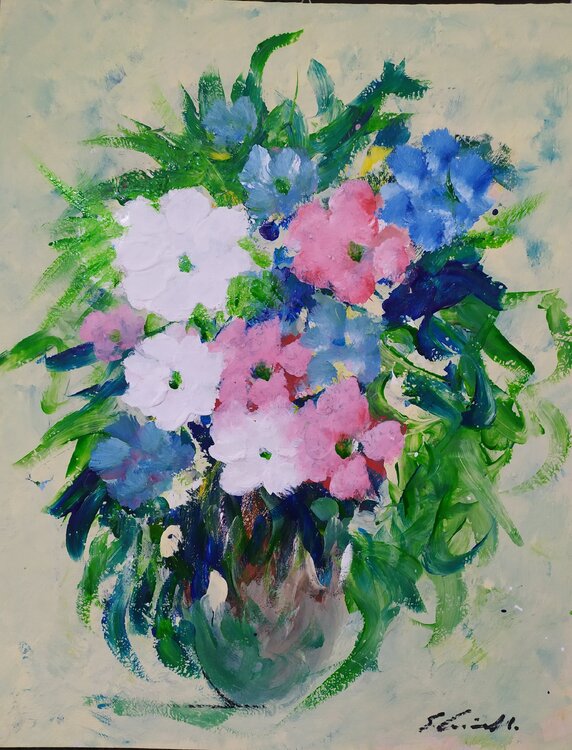 Vaso con fiori Giancarlo Siniscalchi