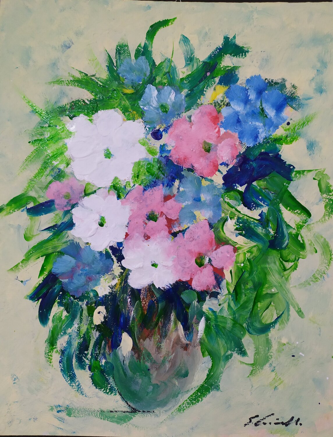 Vaso con fiori Giancarlo Siniscalchi