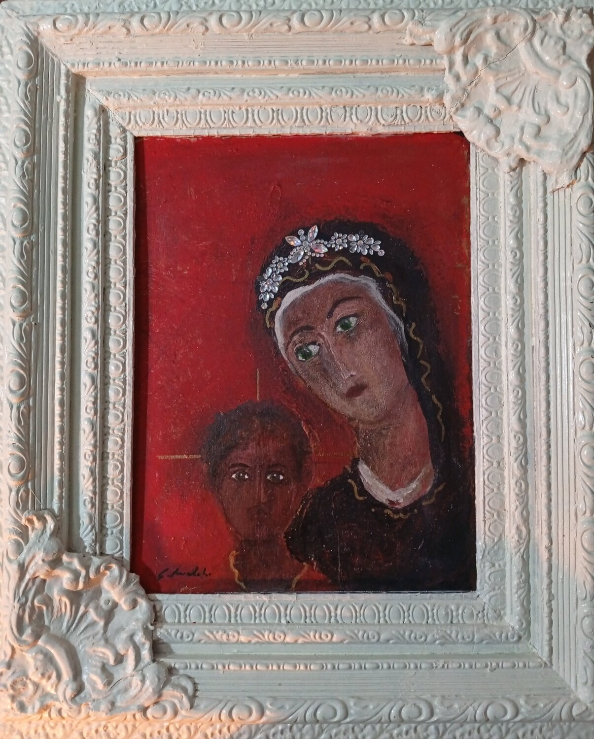 Madonna con bambino Giancarlo Siniscalchi