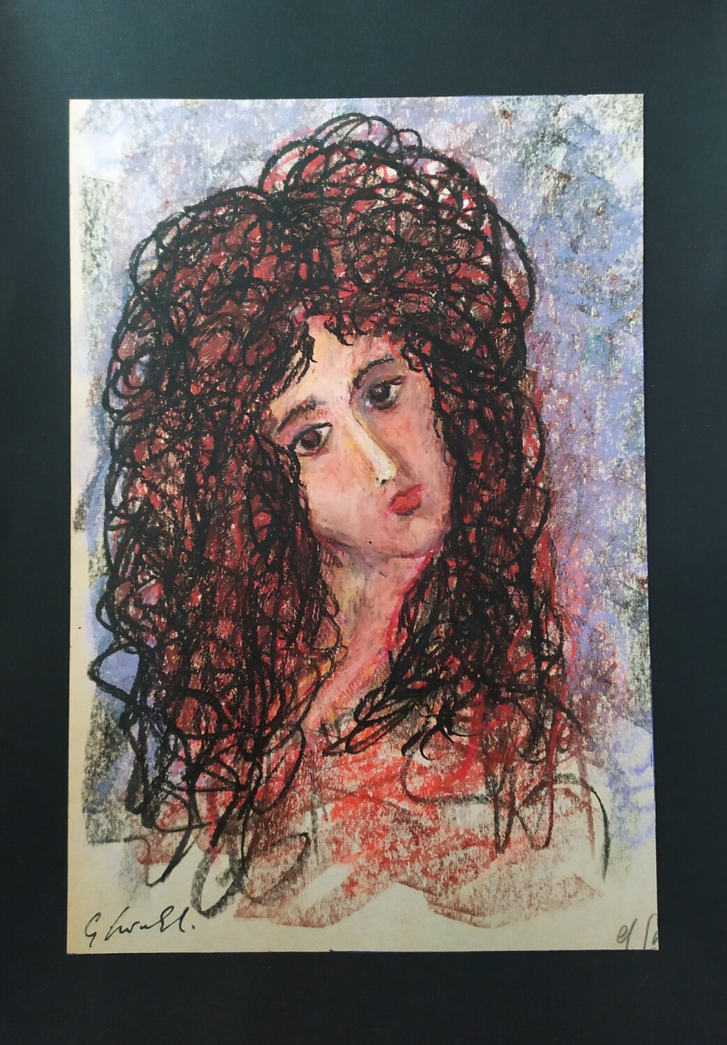 Volto di ragazza Giancarlo Siniscalchi