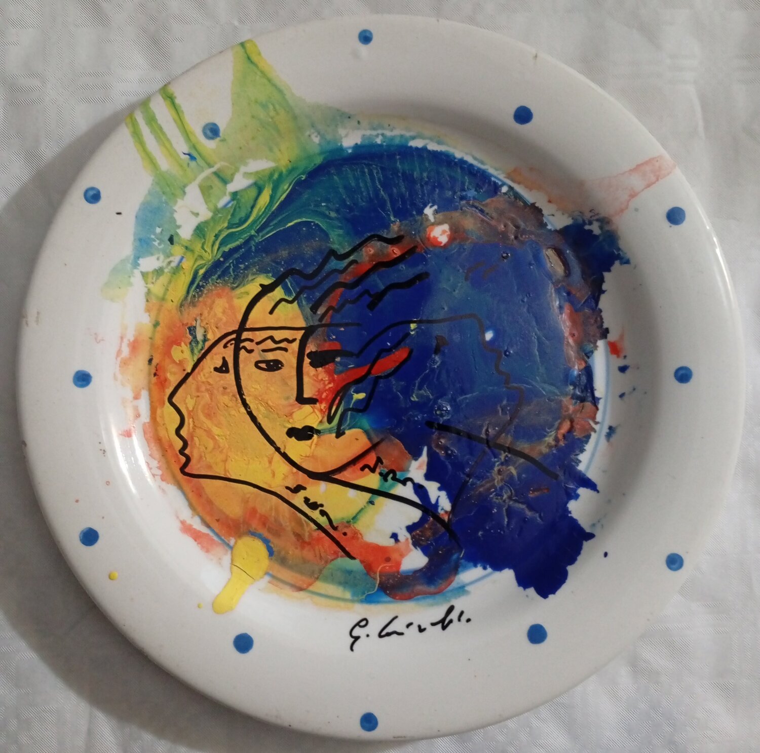 Volto tra i colori Giancarlo Siniscalchi