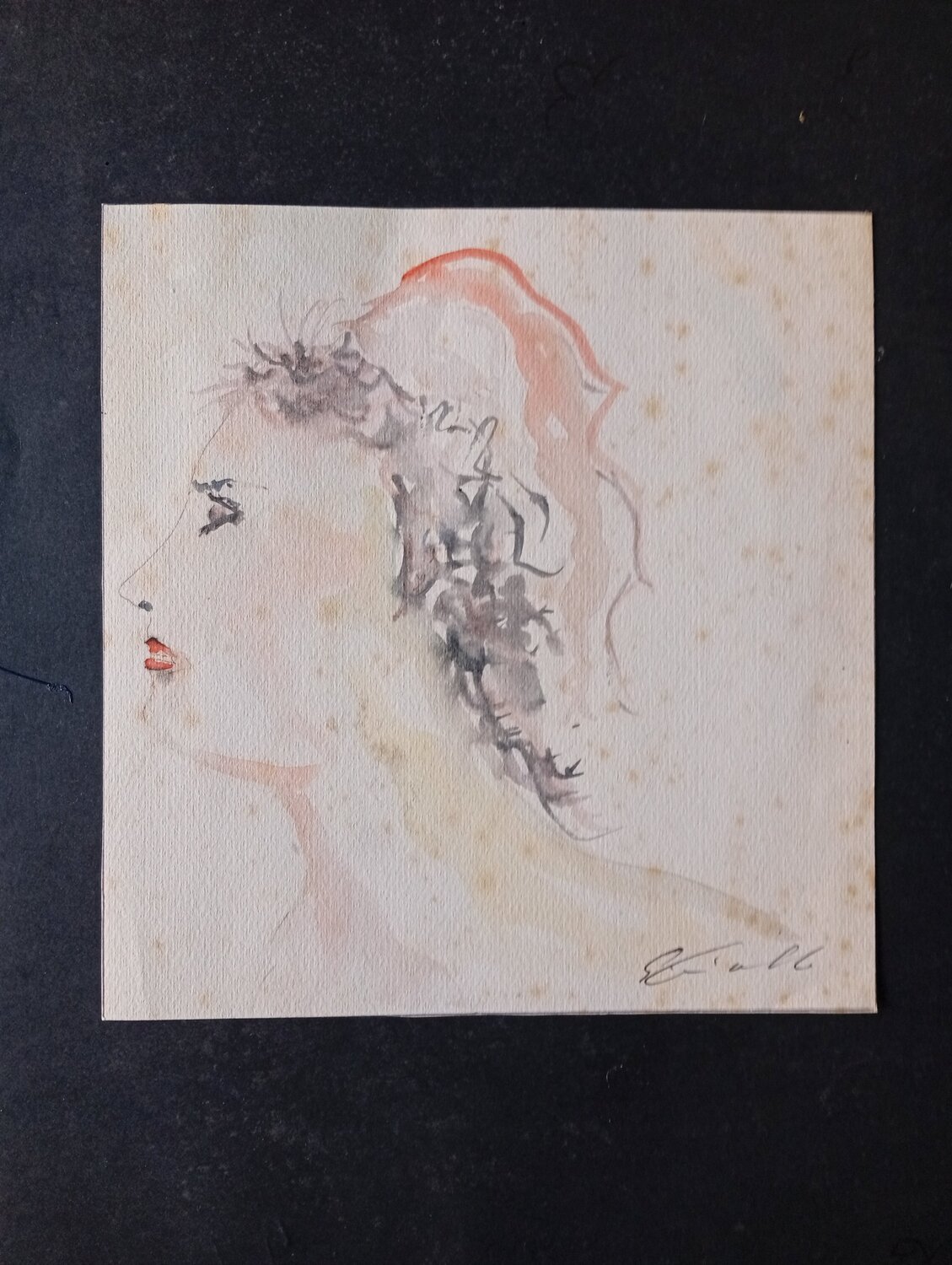 Profilo di donna Giancarlo Siniscalchi