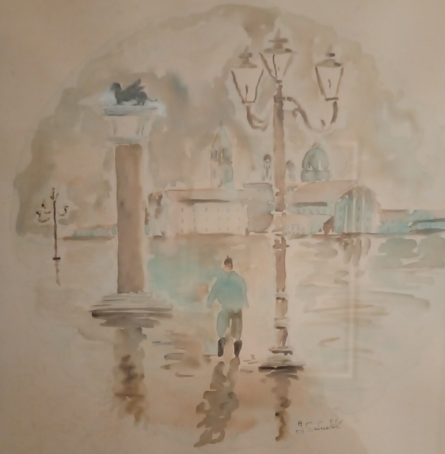 Acqua alta a Venezia Giancarlo Siniscalchi