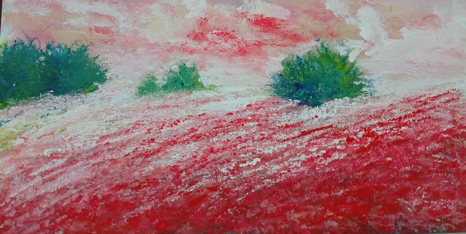 Paesaggio in rosso Giancarlo Siniscalchi