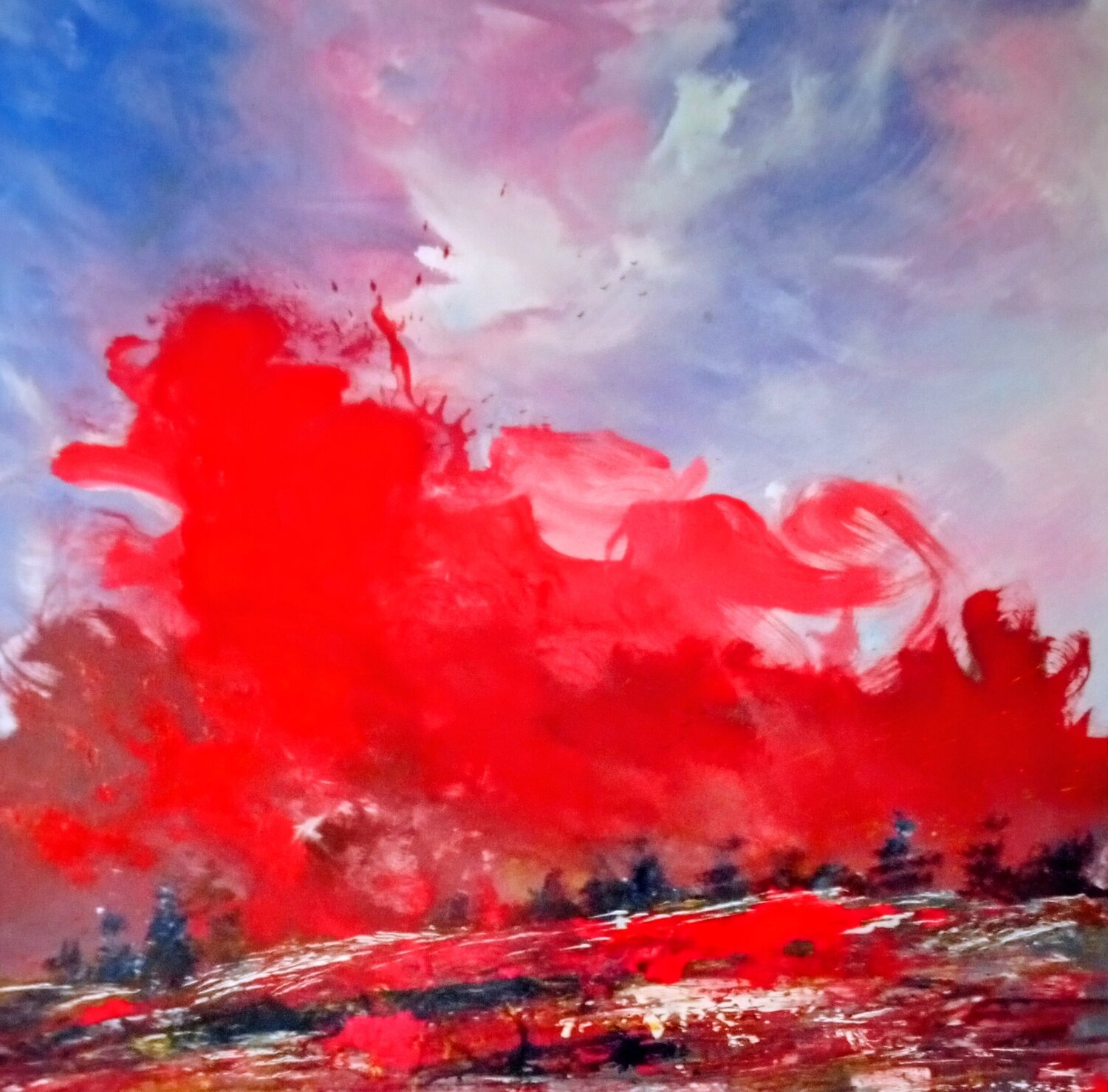 ATMOSFERE Giancarlo Siniscalchi Dipinto originale in vendita