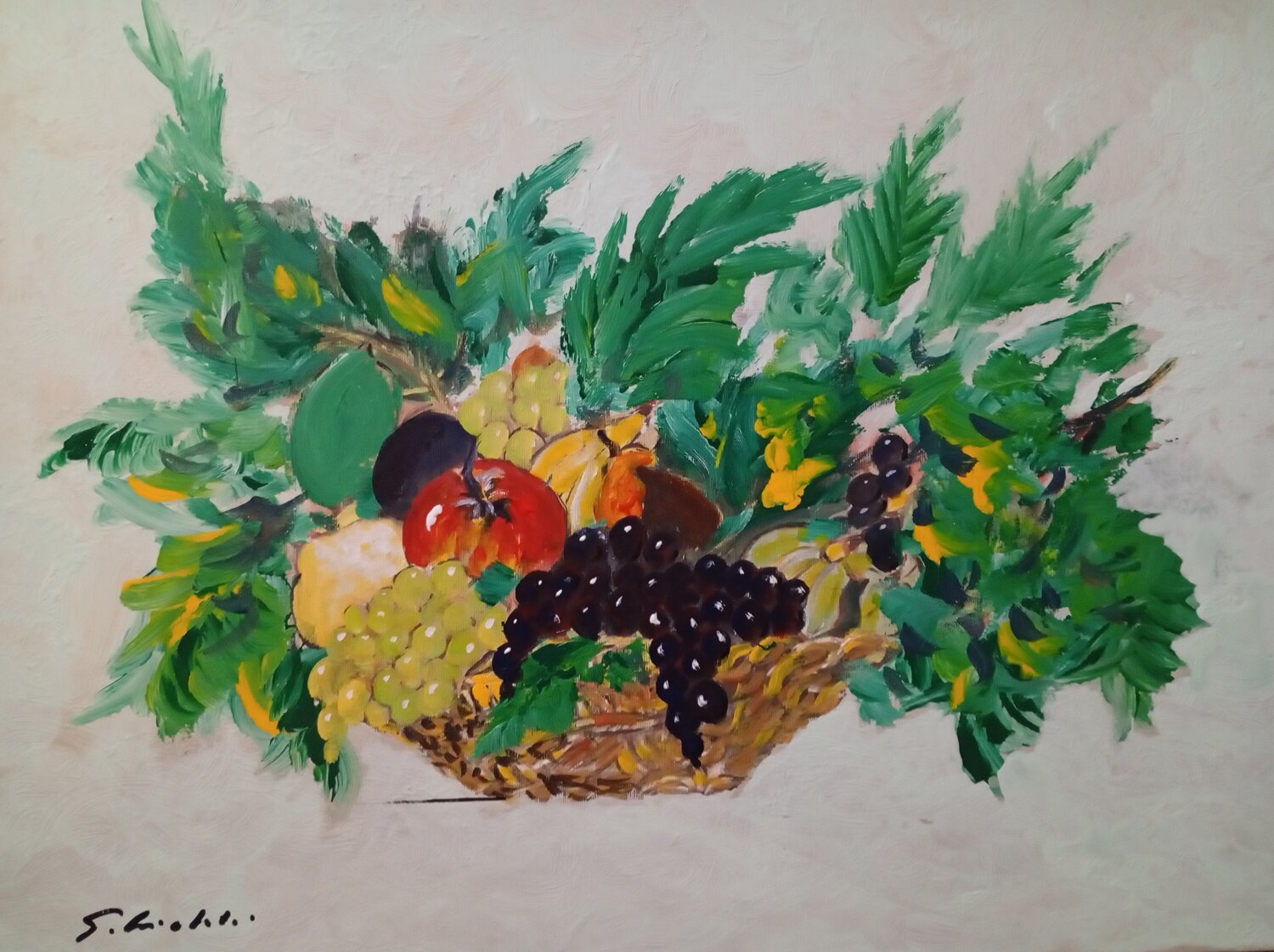 Natura morta Giancarlo Siniscalchi Original painting for sale