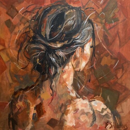 Female back van Ellen Siliakus, Schilderij te koop op Singulart