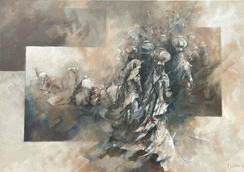 COLOUR BLOCKS di Ellen Siliakus, Pittura in vendita su Singulart