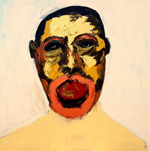 The Man with Copper Lips de Harold Smith, Pintura a la venta en Singulart