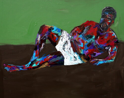 Big Daddy (Gonna Beat It Up) de Harold Smith, Pintura a la venta en Singulart
