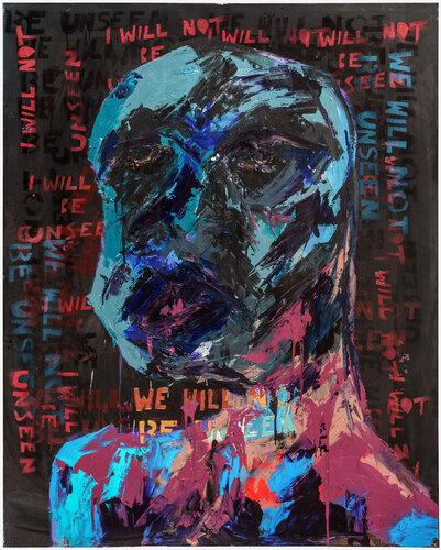I Will Not Be Unseen par Harold Smith, Peinture en vente sur Singulart