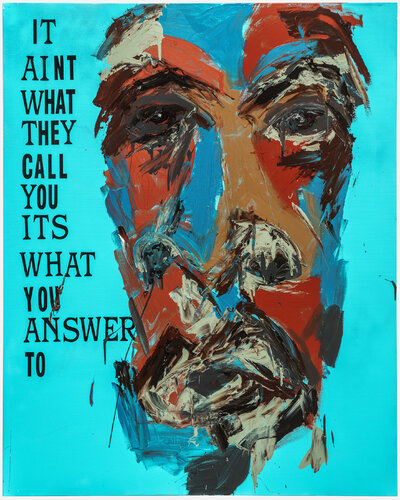 It Ain't What They Call You. It's What You Answer To. par Harold Smith, Peinture en vente sur Singulart