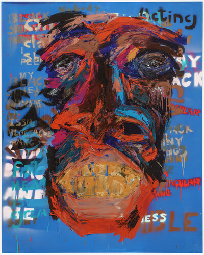 Blacktacular Thoughts V par Harold Smith, Peinture en vente sur Singulart