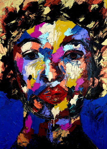 Woman of Color 14 by Harold Smith, Painting for Sale on Singulart