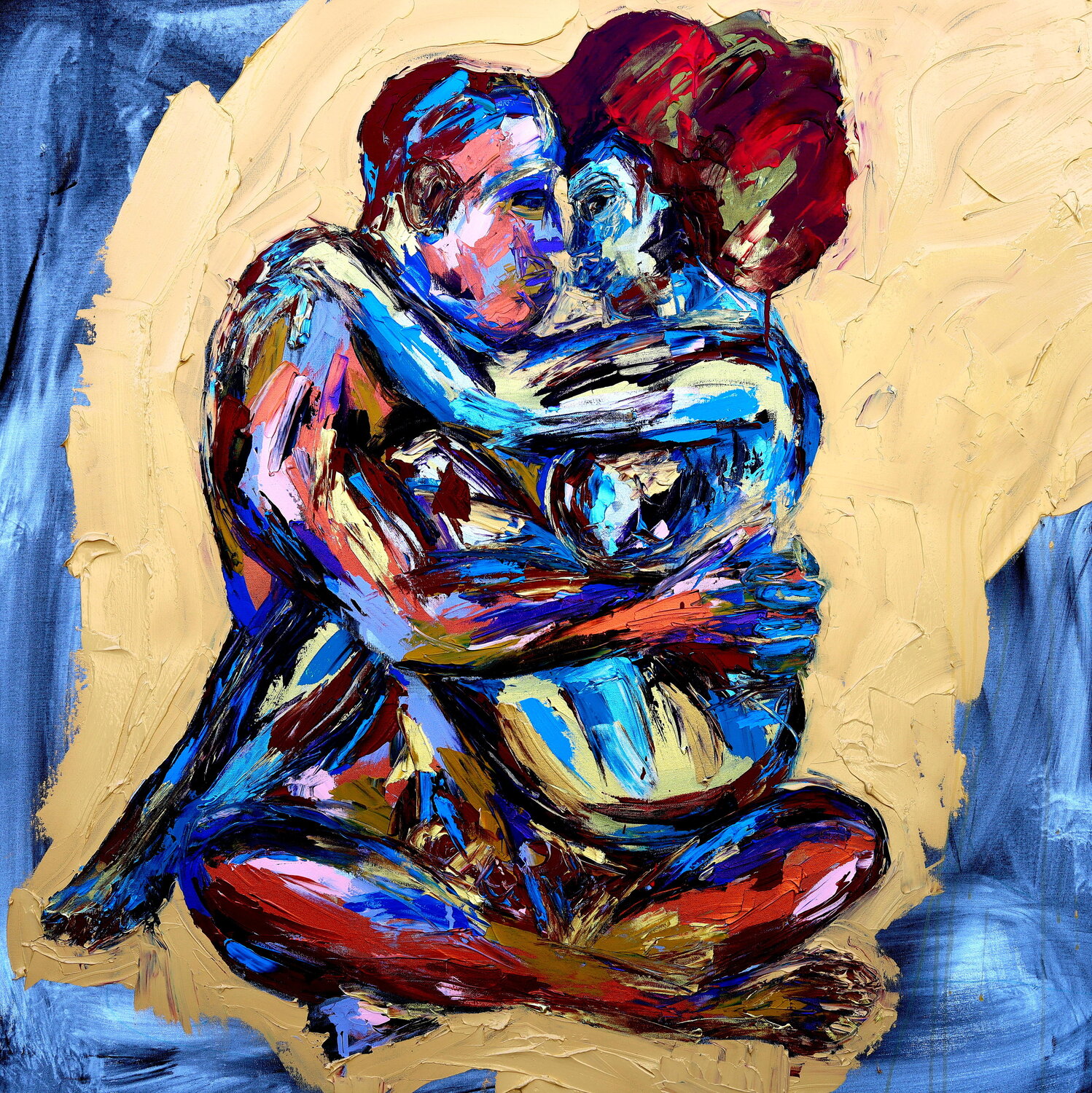 Lazy Saturday Afternoon Harold Smith Peinture originale à vendre