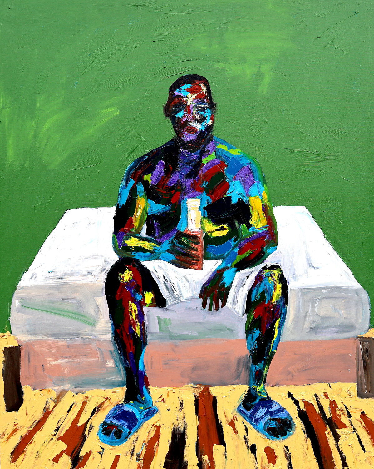 Aging While Black : Moment of Realization Harold Smith Pintura original en venta
