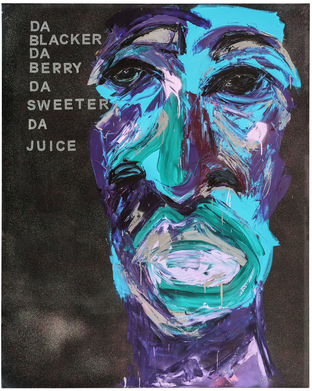 Da Blacka Da Berry Harold Smith Origineel schilderij te koop