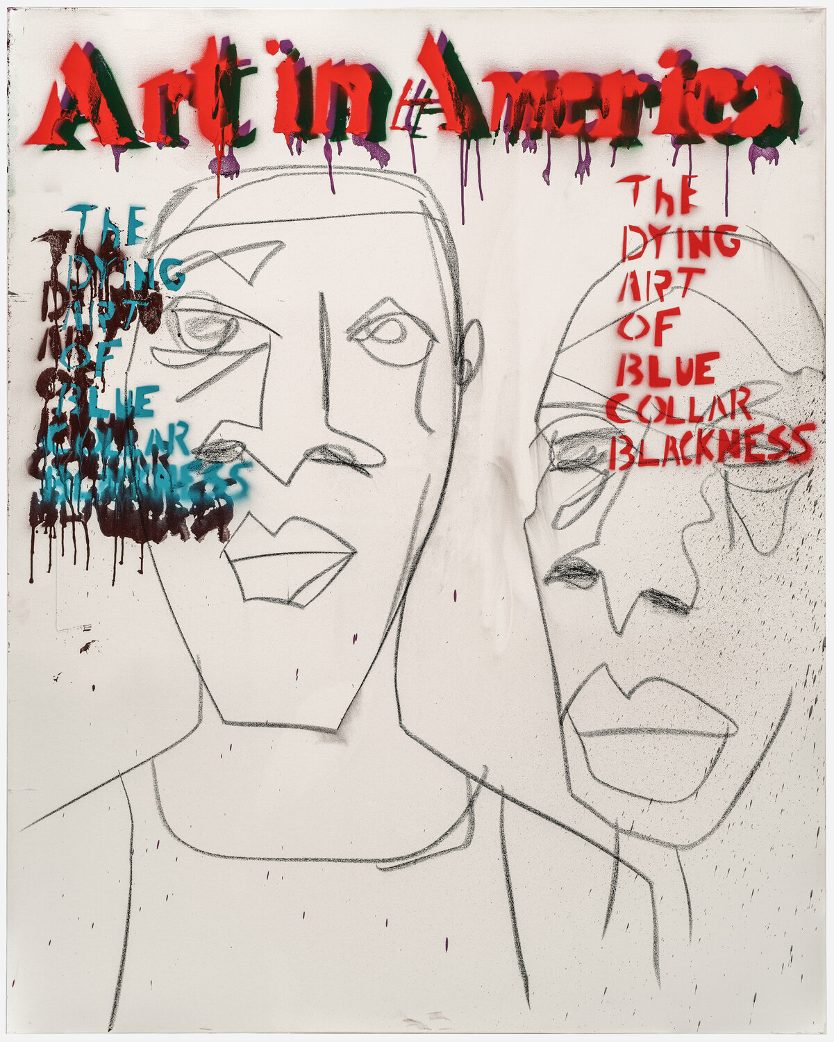 The Dying Art of Blue Collar Blackness Harold Smith Origineel schilderij te koop
