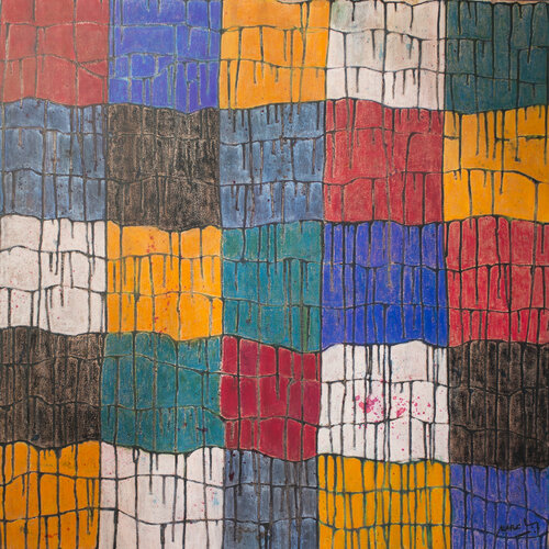 COLORS OF THE EARTH COLORS OF THE WORLD di Marc Laffolay, Pittura in vendita su Singulart