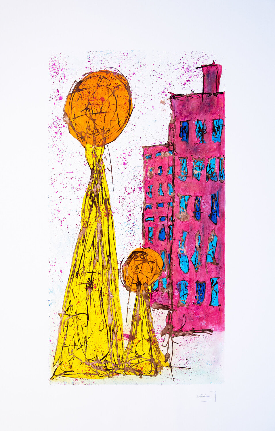 COMME VA LE MONDE  (SERIE "LES PASSANTS") Marc Laffolay