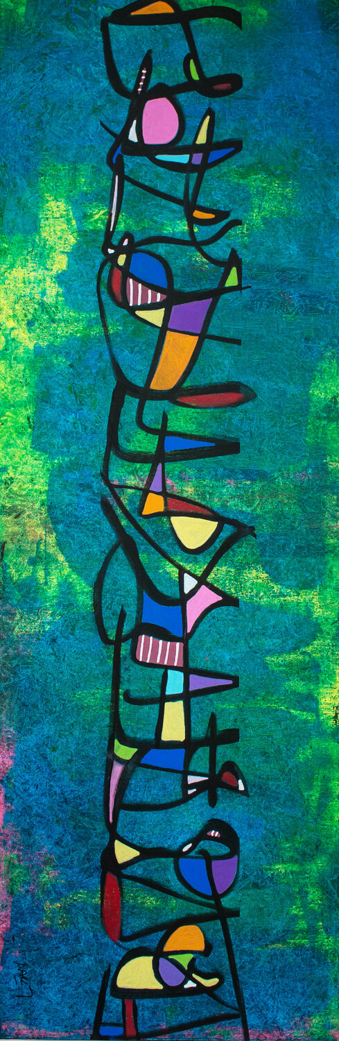TENTATIVE D'ECRITURE #1921T "FARANDOLE" Marc Laffolay