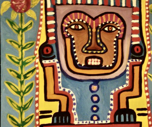 Closeup One of San Miguel by Peter Locascio, Painting for Sale on Singulart