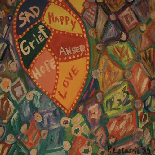 Map Of My Heart van Peter Locascio, Schilderij te koop op Singulart