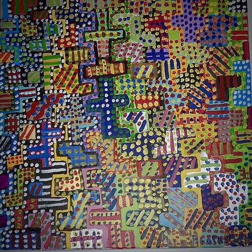 Patchwork von Peter Locascio, Malerei kaufen auf Singulart