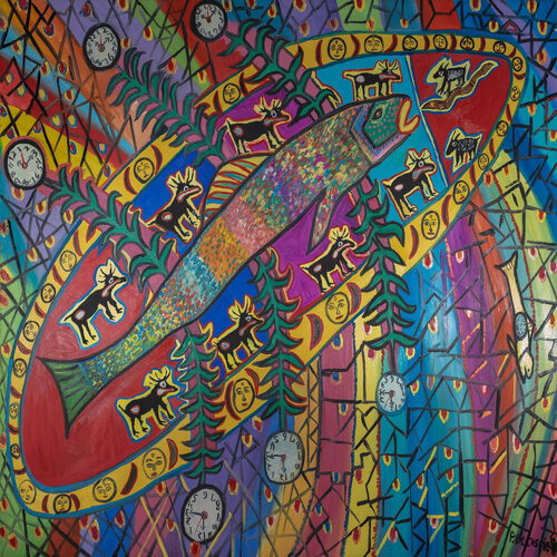 Eco-time Bomb by Peter Locascio, Painting for Sale on Singulart
