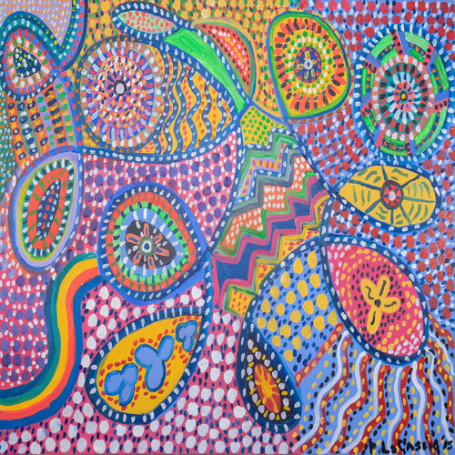 Rainbow di Peter Locascio, Pittura in vendita su Singulart