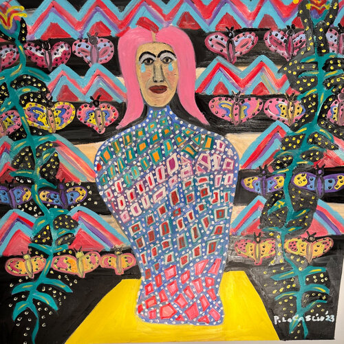 Pink Lady von Peter Locascio, Malerei kaufen auf Singulart