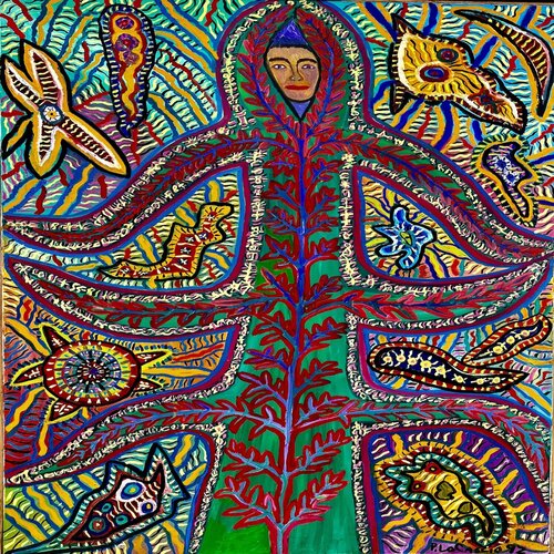 Green Man von Peter Locascio, Malerei kaufen auf Singulart